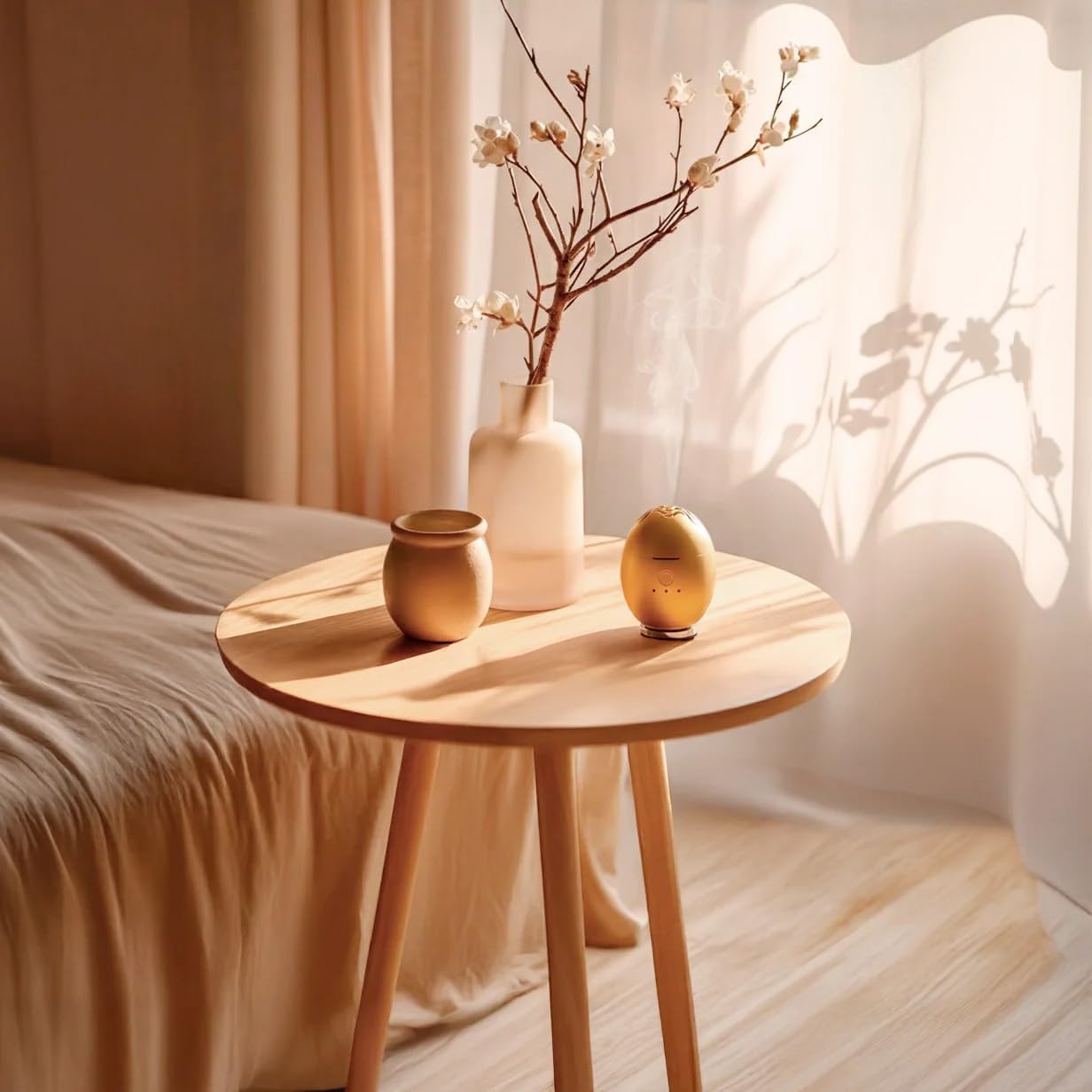 Orbby Aroma Diffuser for Home : Waterless, Cordless Electric Scent Air Freshener for Room, Office, Car, Automatic Timer, Portable Difusor de Aromas, No Pellets