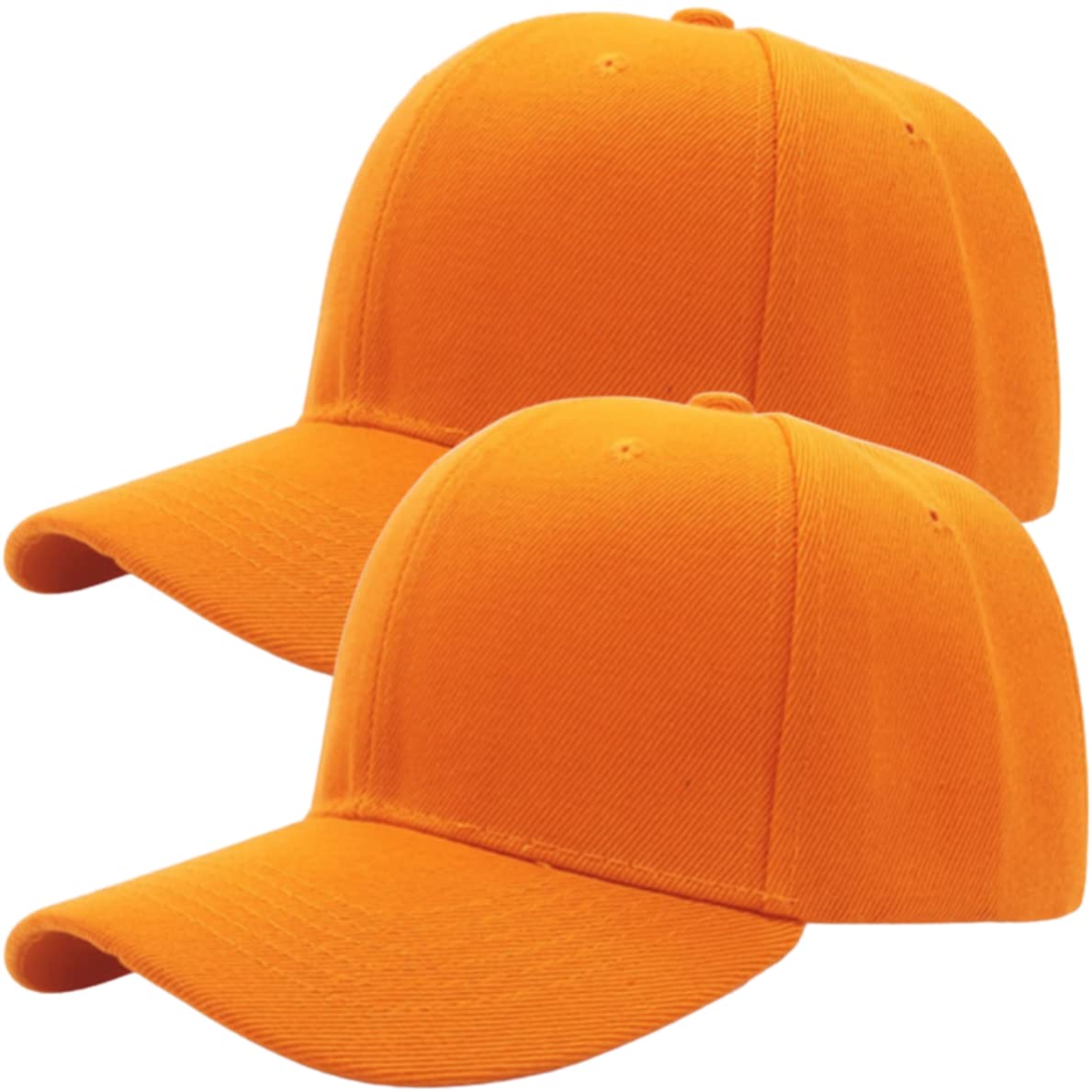 SARAOONT™ 2PCS Classic Baseball Cap, Golf Dad Hat Fits Men Women, Adjustable Size for Running Workouts and Outdoor Activities All Seasons