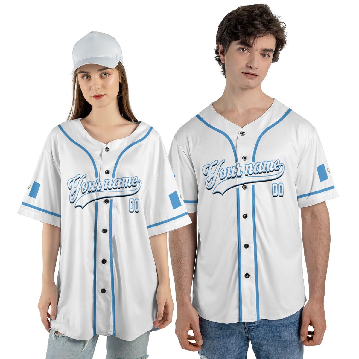 Custom Guatemala Baseball Jersey for Men Women Guatemalan Flag Pride Shirt Gifts Camisas De Guatemala Quatemalan (Polyester, BJ349)