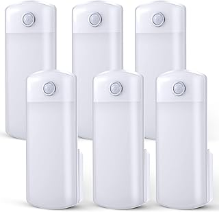 6 Pack LED Power Failure Light, 4 in 1 LED Rechargeable Plug in Flashlights with Motion Detection, LED Emergency Lights for Home Power Failure Black Outs Hurricane Supplies