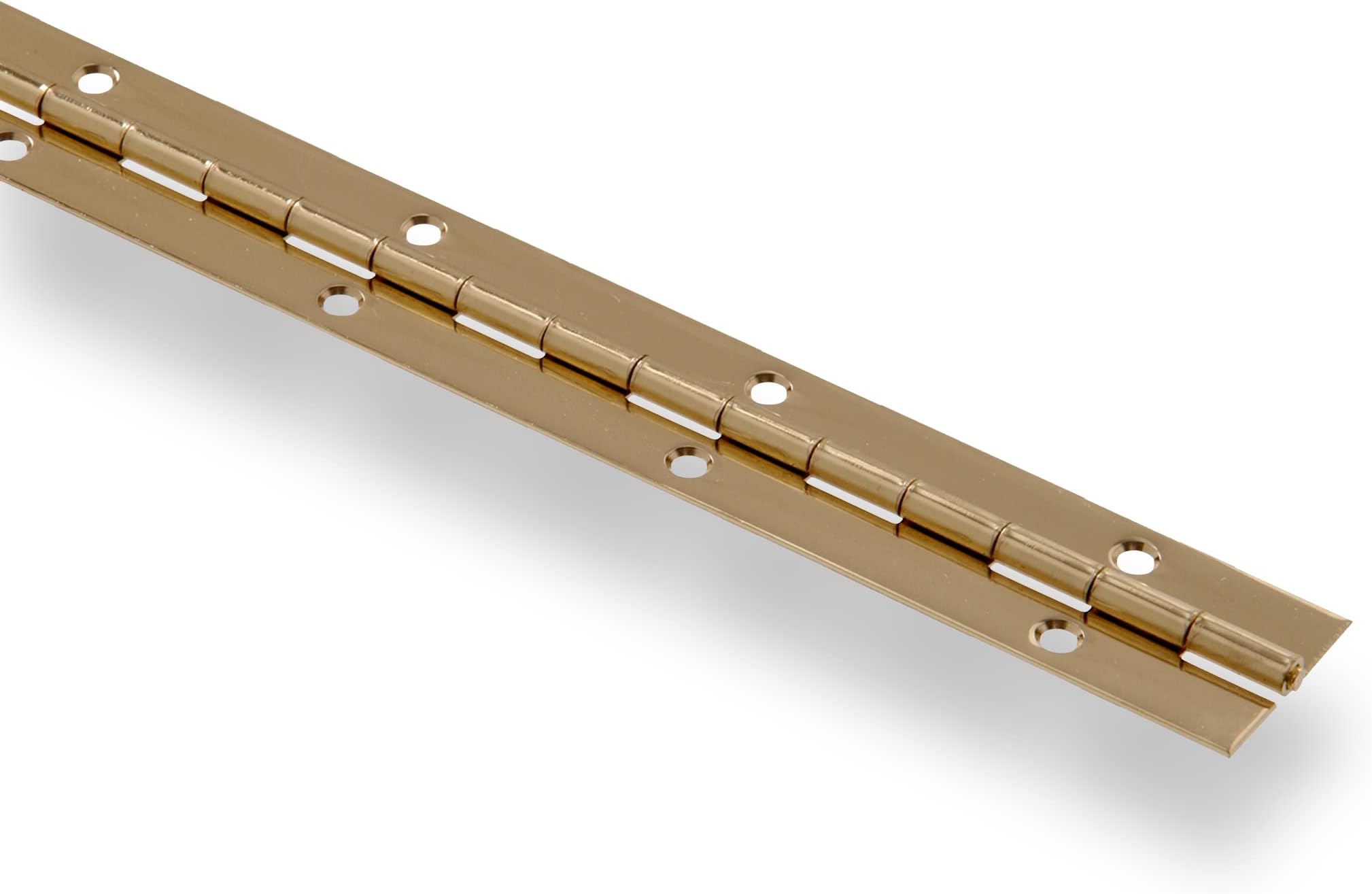 Hardware Essentials 851071 Continuous Pin 36" x 1-1/2" Brass