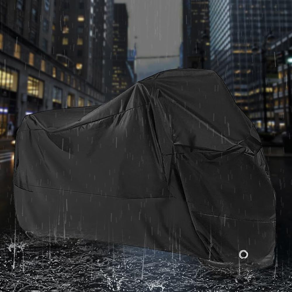Bâche Moto pour Suzuki SV 650,Imperméable Robuste Anti-UV Housse Protection Extérieure,Couverture Résistante au Vent et à la Poussière en Tissu Oxford Durable