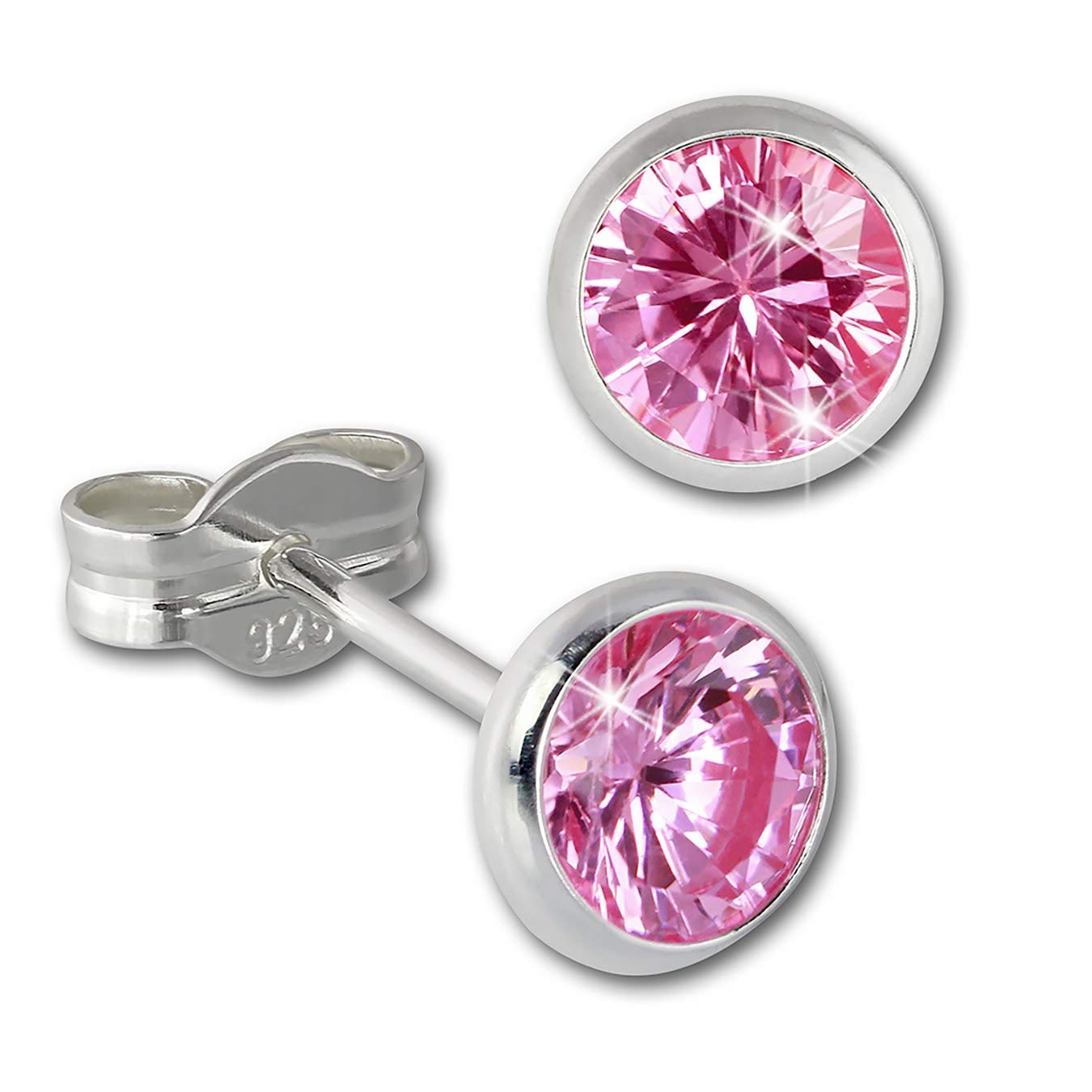 USA Anello in argento placcato in platino con turchesi e zirconi