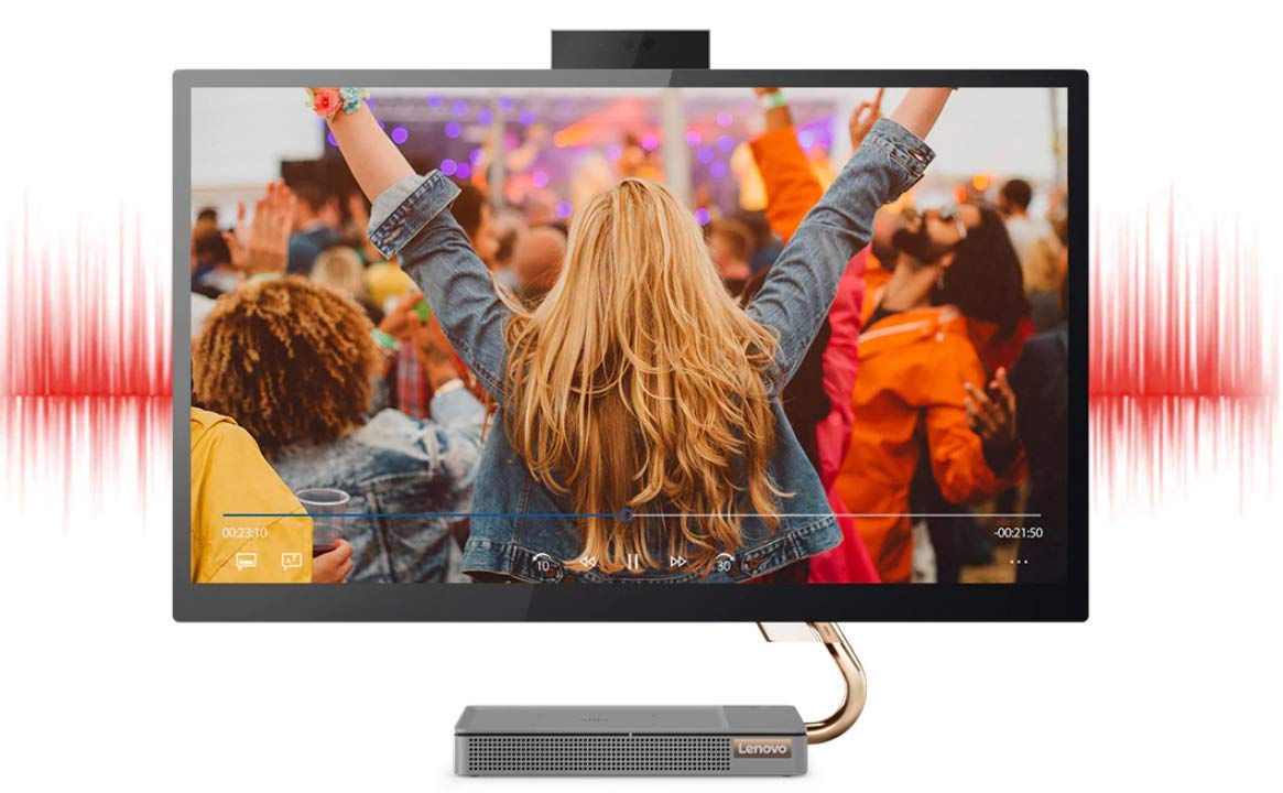 New IdeaCentre AIO 5i All-in-One Desktop Intel i7-10700T vPro 4.50 GHz 8 Cores 27" QHD (2560 x 1440)