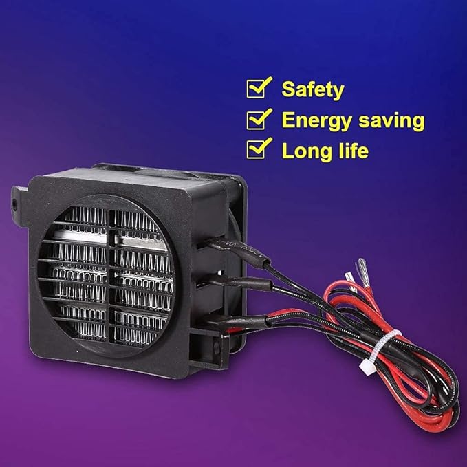 Calefactor Eléctrico Portátil PTC 12V 100W miniatura 2
