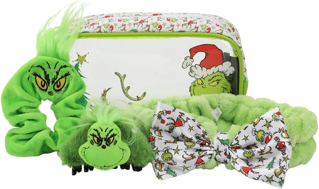 Bioworld The Grinch 4-Piece Treat Yourself Hair Care...