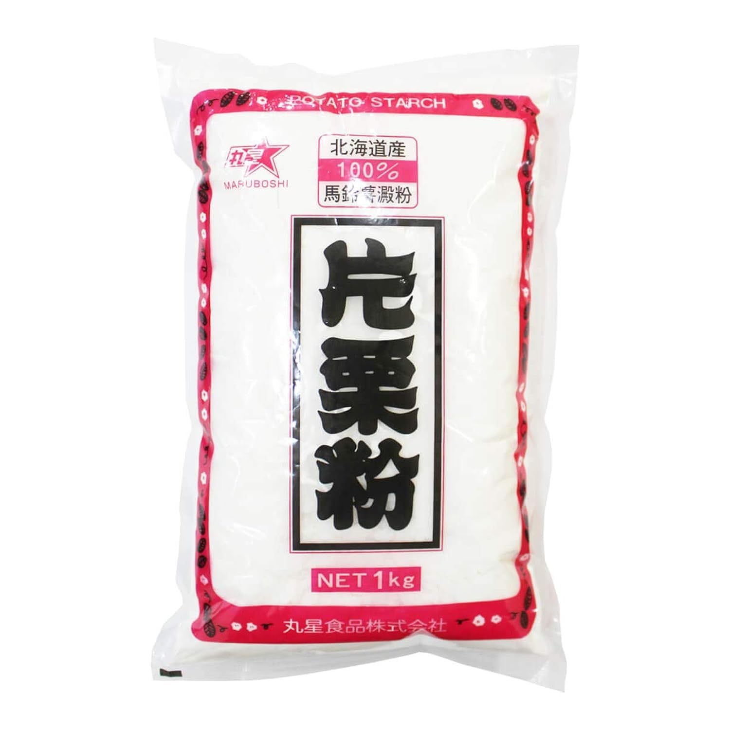 Amazon.co.jp: 丸星 片栗粉 北海道産馬鈴薯でん粉100%使用1Kg : 食品