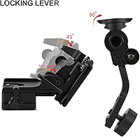 Vista 5 de Gexmil PVS - Gafas de visión nocturna con brazo 14 J NVG, montaje de casco de metal, soporte de rinoceronte, compatible con todos los modelos