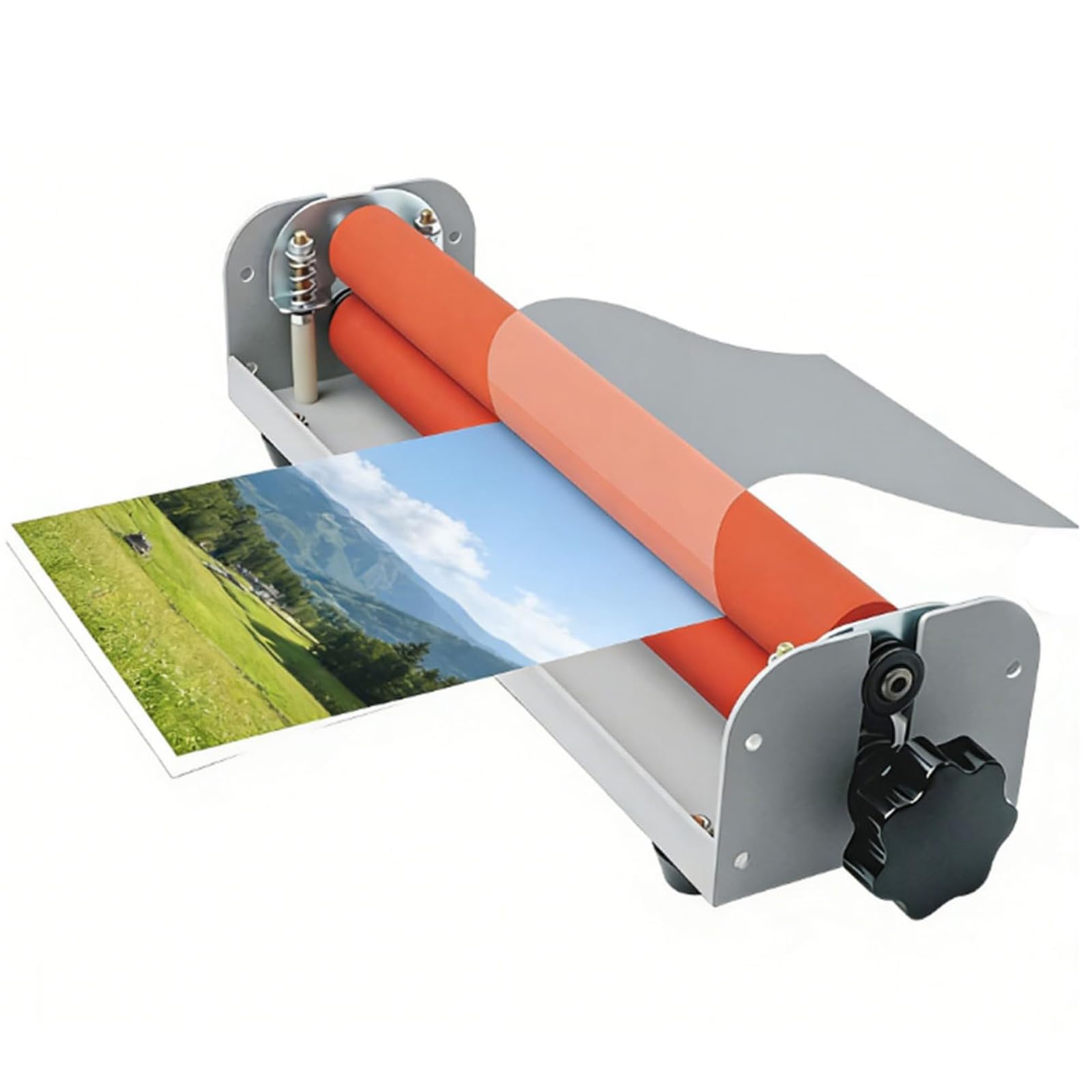 12 Zoll Manueller Kaltlaminator mit Einstellbarer Walze