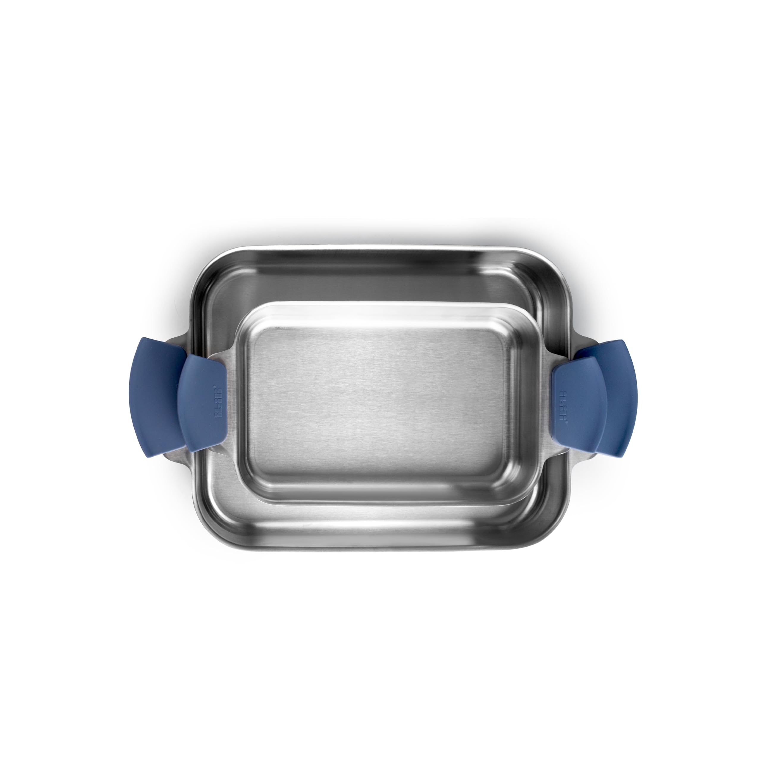 IBILI - Rustidera 5Ply Element 34X26X4,5 Cm, sin antiadherente, 5 capas, Apto para induccion, Apto para horno, Asas desmontables de silicona