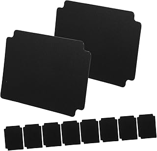 10個カードストレージ用 仕切りボックスチック製 タブ付 カードオ