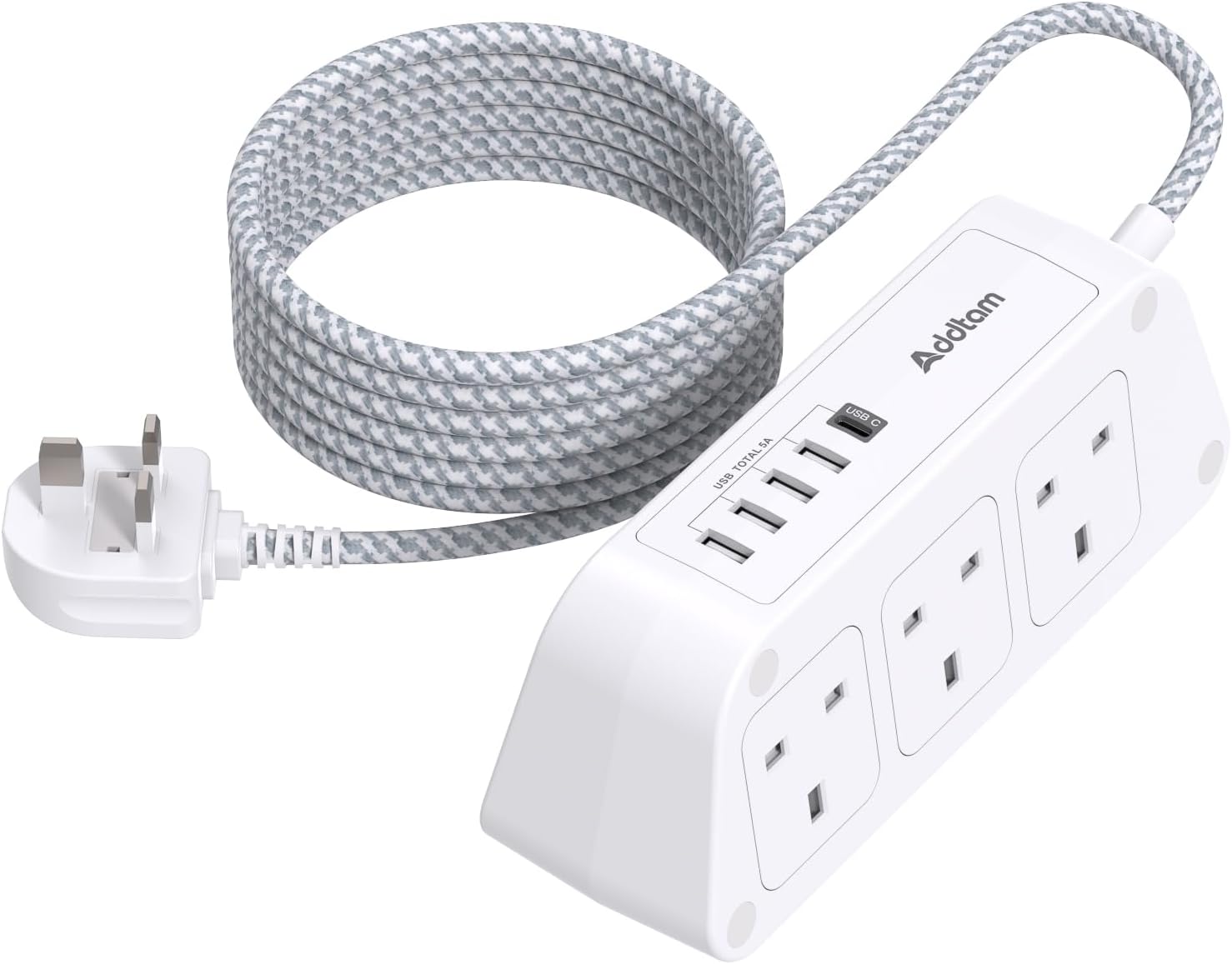 Extension Lead With Usb And Surge Protection
