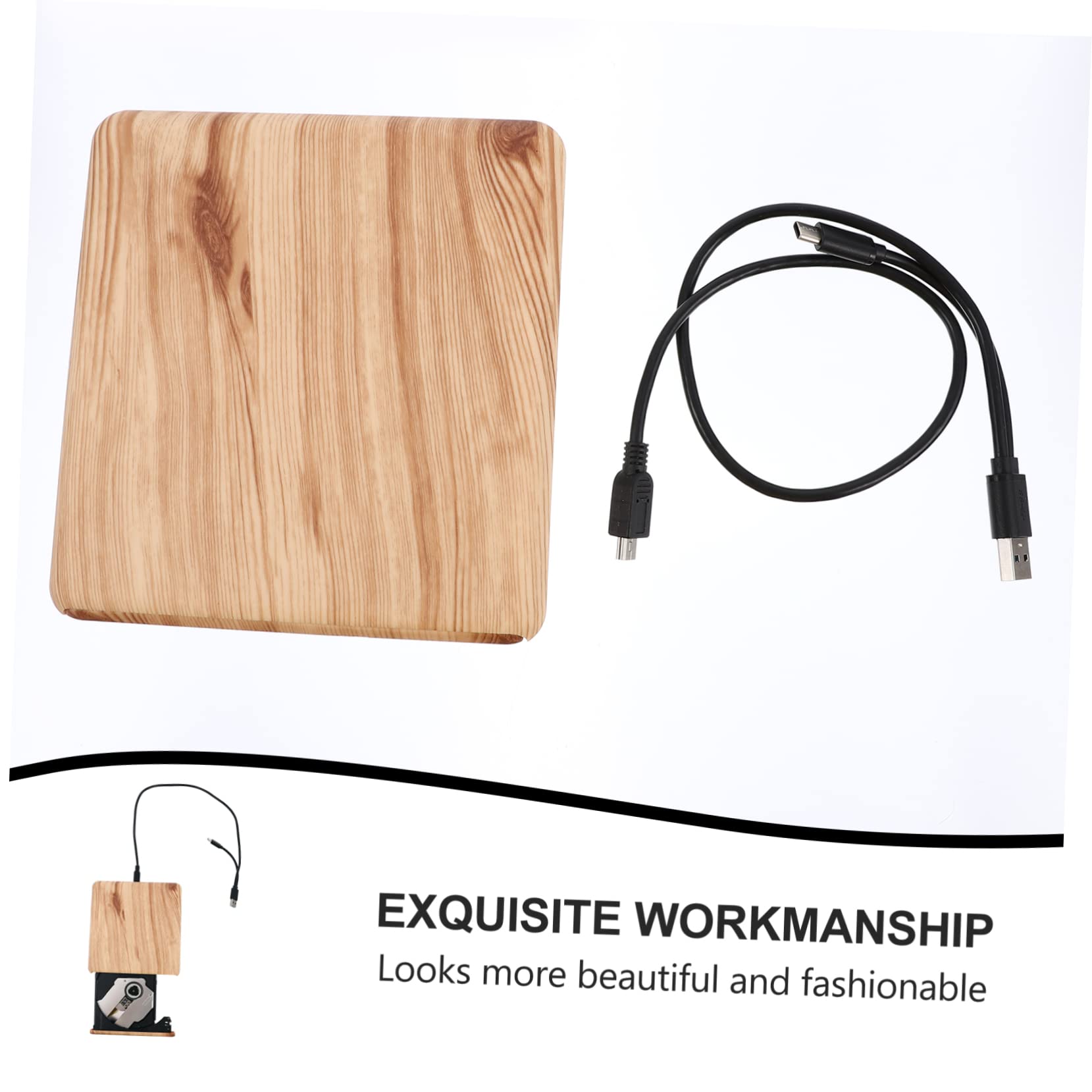 Lecteur DVD Externe USB 3.0 Type-c en Abs Modèle DVD-RW