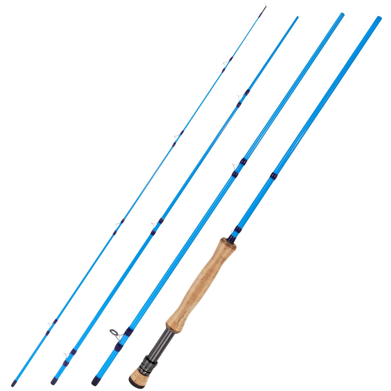 Sougayilang Fly Fishing Rod - High-Performance IM8 Carbon Blank, 9ft for 5/6wt and 7/8wt, Travel-Friendly Design