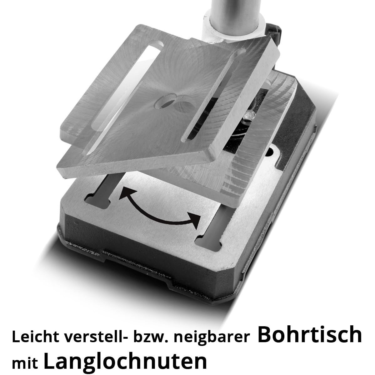 STAHLWERK Tischbohrmaschine 350 W – Bohrdurchmesser Ø 1,5-13 mm, 620-2.620 U/min, präzise Säulenbohrmaschine für Heimwerker, Metall- und Modellbau, robuster Bohrtisch, Metallfuß für stabilen Stand