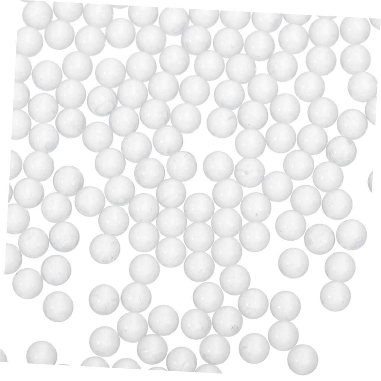 PLAFOPE 2000pcs Mini Glass Balls Solid Small Glass Spheres Lab Beads for Ornaments Crafts