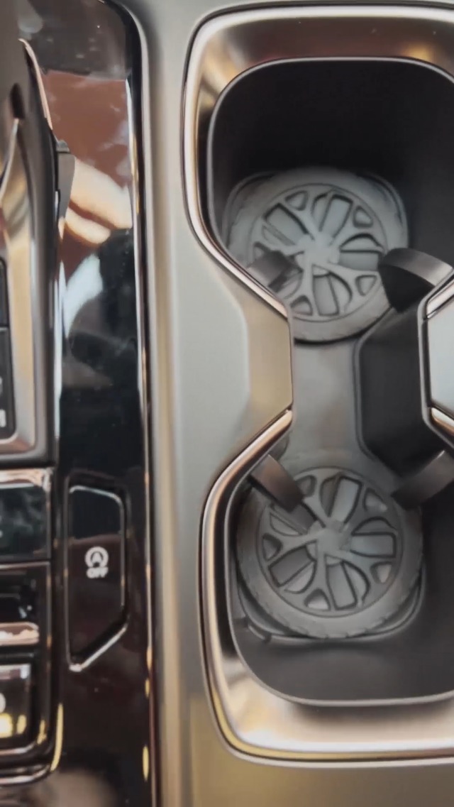 Posavasos para coche Umirro con diseño de neumático 2.87 pulg miniatura 7