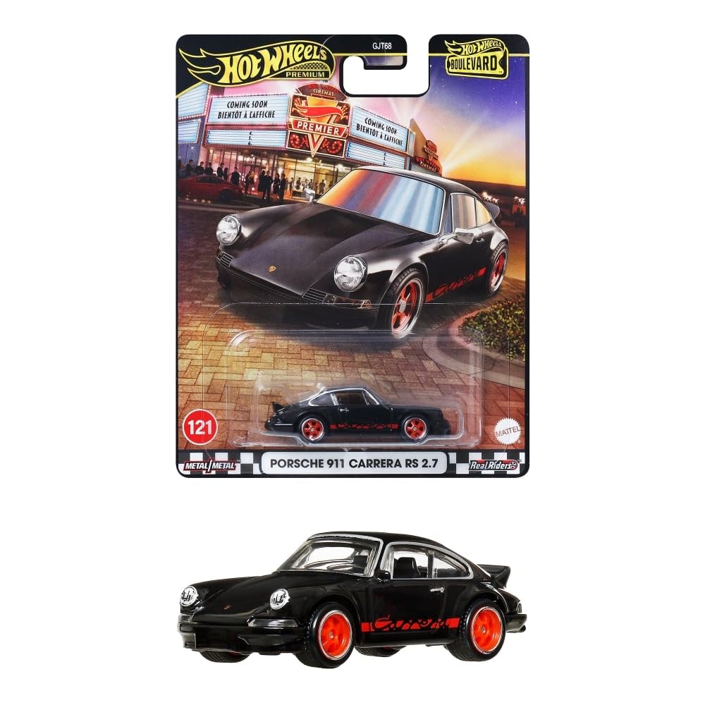 PORSCHE 911 Carrera RS & RSR 限定版 Hot Wheels - Premium Boulevard - Porsche 911 Carrera RS 2.7 /Toys