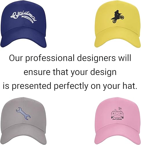 Miniatura 6 de Sombrero personalizado Agregue su propio logotipo de foto o imagen Diseñe sus sombreros personalizados