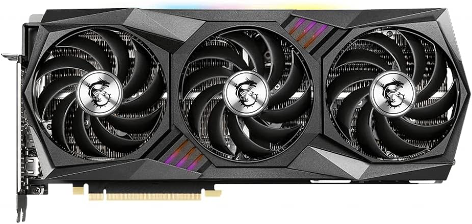 MSI GeForce RTX 3080 Ti Gaming X Trio 12G Gaming Graphics Card - 12GB GDDR6X, 1770 MHz, PCI Express Gen 4, 384-bit, 3X DP v 1.4a, HDMI 2.1 (Supports 4K)