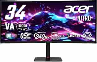 34インチ 湾曲モニター 240Hz Amazon.co.jp: Acer ゲーミングモニター Nitro 34インチ
