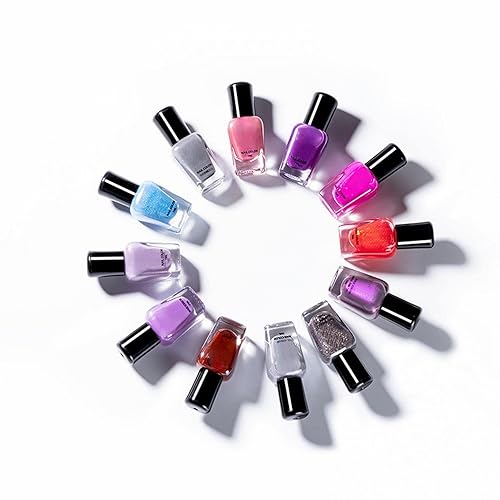 Miniatura 6 de Esmalte de uñas que cambia de color, 1 unidad, de larga duración, brillante, de secado rápido, degradado, para manicura en casa