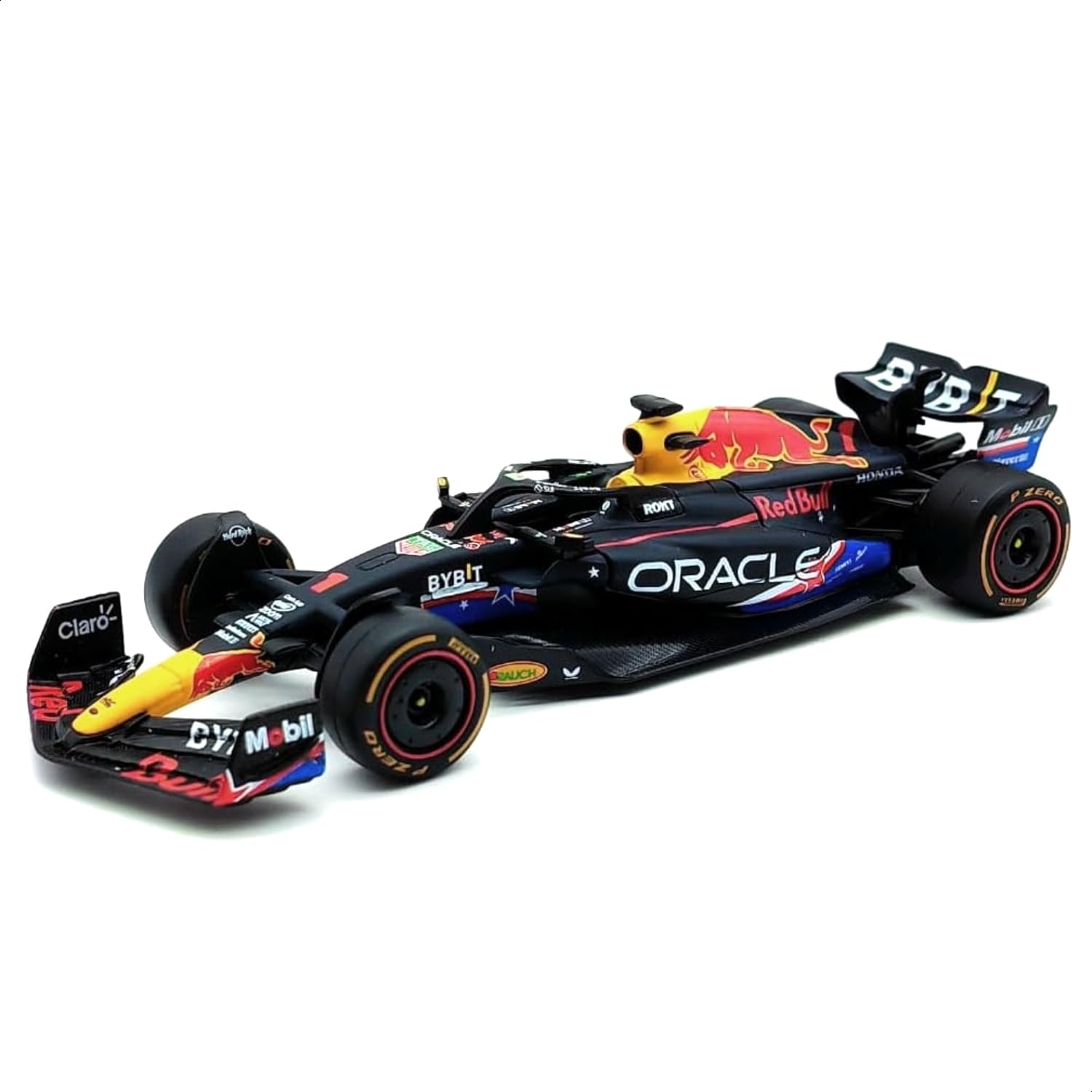 RED BULL RACING Set 4 Modelli auto Formula 1 F1 2021-2023 - VERSTAPPEN - Scala 1:43 12cm - Bburago 38092V