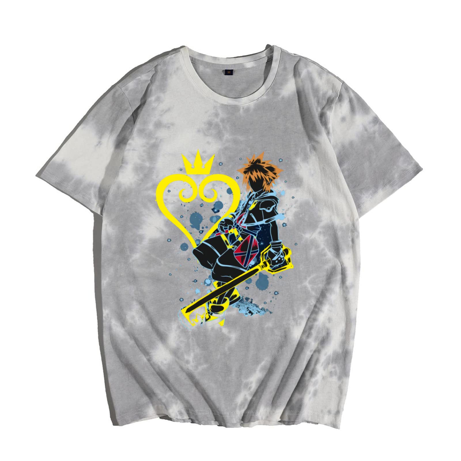 ディズニー キングダムハーツ タイダイ 加工 Tシャツ Lサイズ Amazon.co.jp: 絞り染め 半袖 Tシャツ キングダムハーツ Kingdom