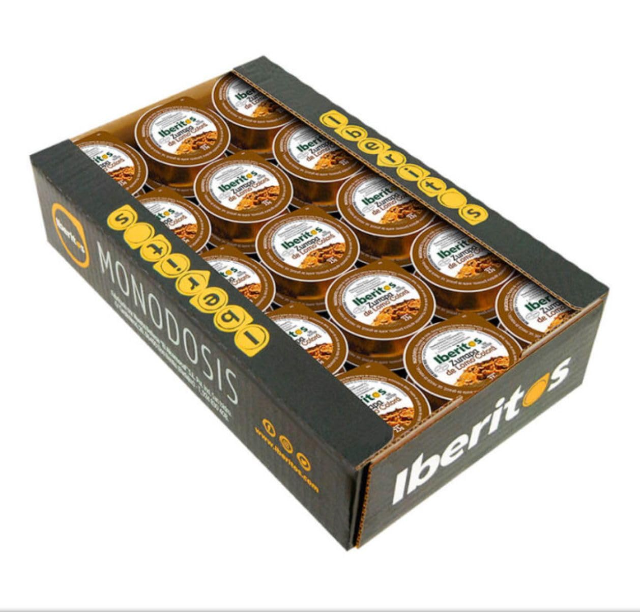 Monodosis ZURRAPA DE LOMO COLORÁ BANDEJA DE 45 X 25 GR GOURMET EXTREMADURA