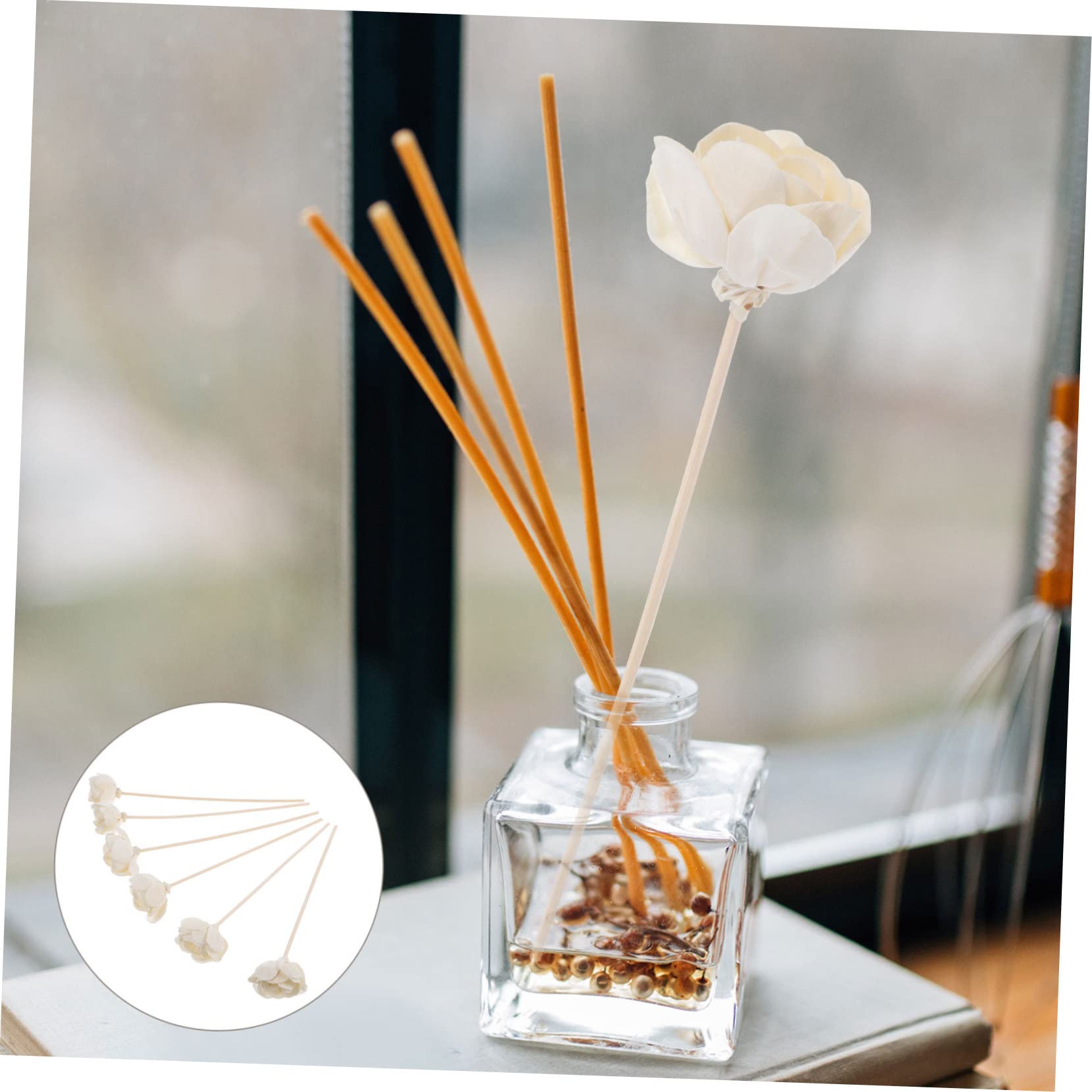 IMIKEYA 30stücke Aromatherapie Diffuser Stäbe Kunstblumen Duftstäbe Für Raumduft Geeignet Für Wohnräume Und Hochzeiten Feuergefahr