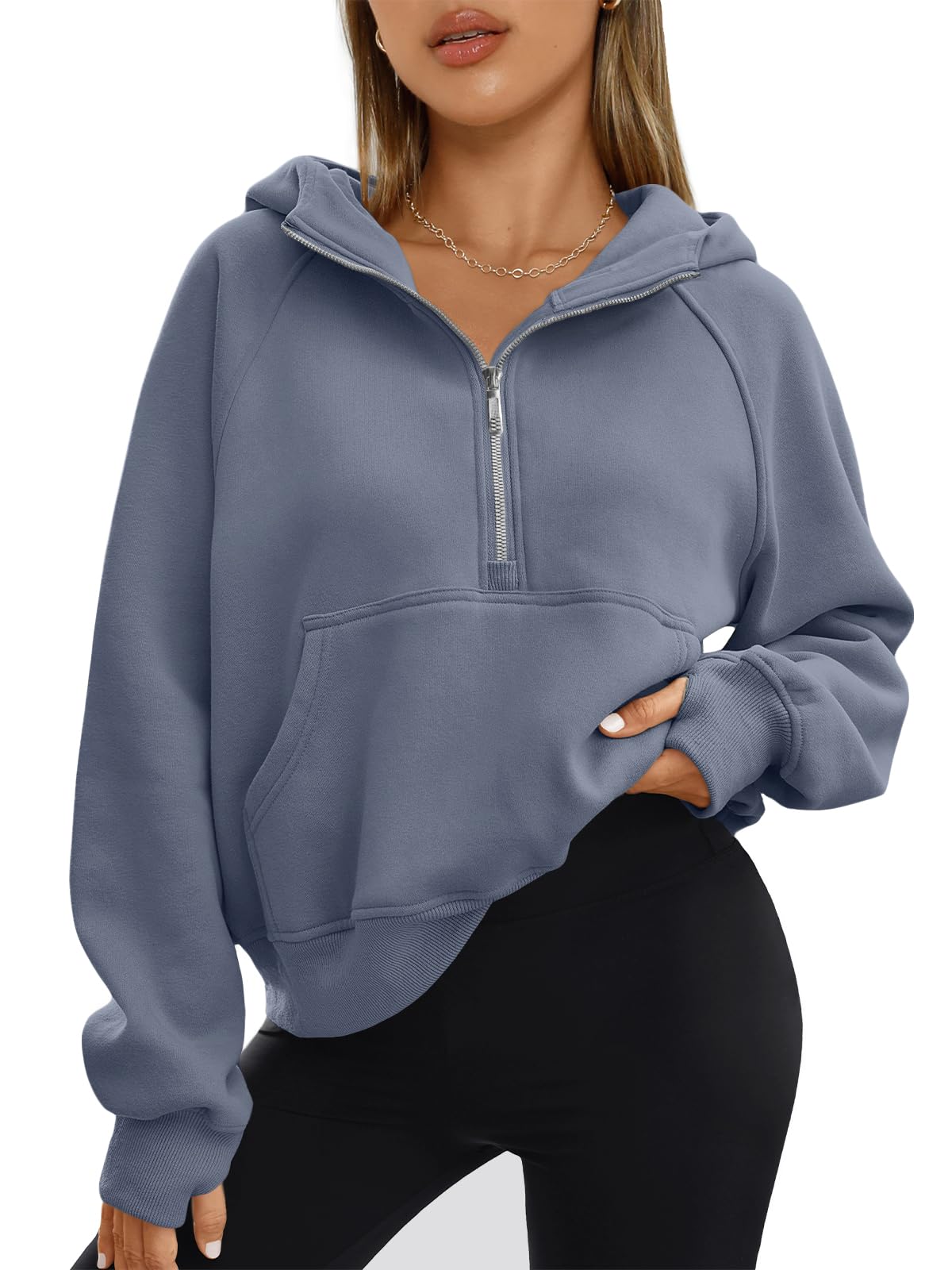 Womens Hoodies Fleece Fall Fashion Outfits Workout Sweatshirts Y2k Winter Zip Up Jackets Oversized Tops Clothes 2026