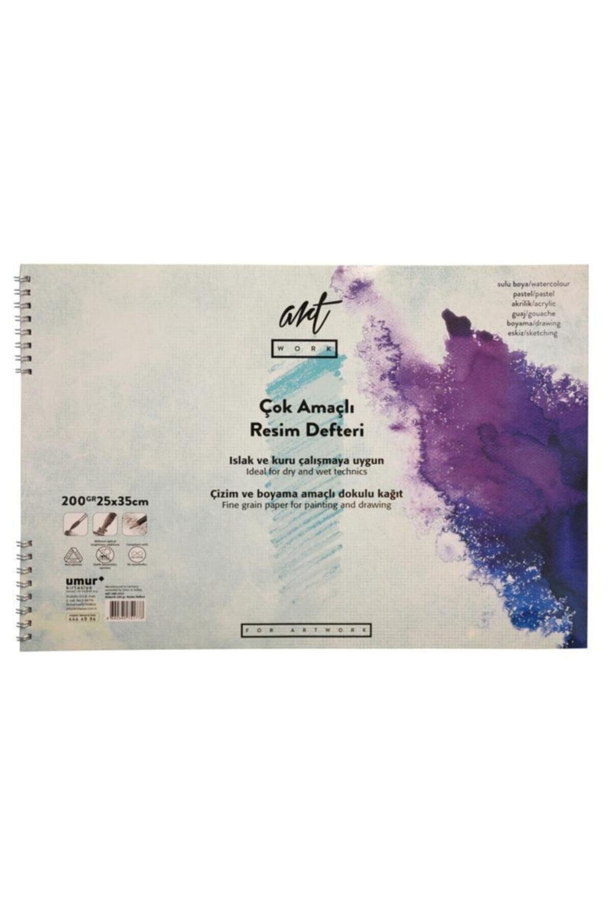 ARTWORK 200 gr RESİM BLOK 25x35 15 YP