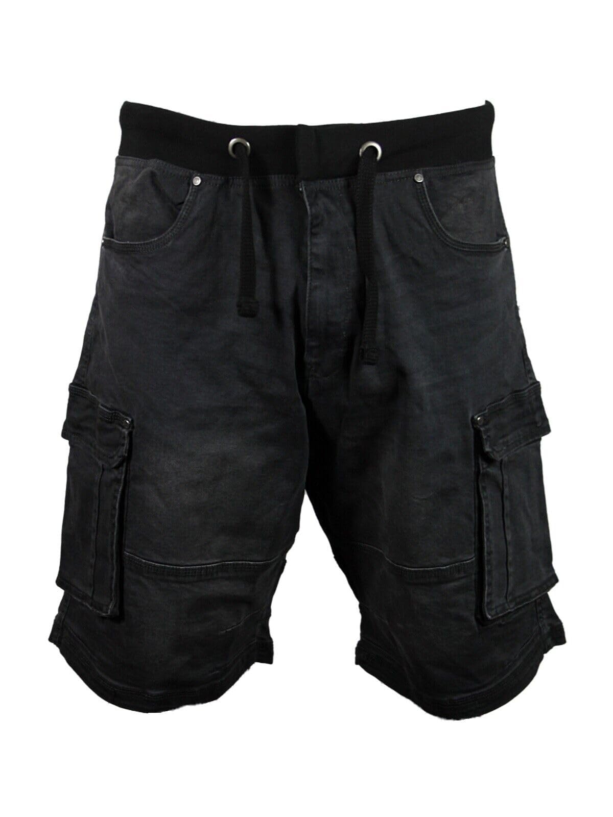 Kam Men's Charcoal Big & Tall Denim Shorts