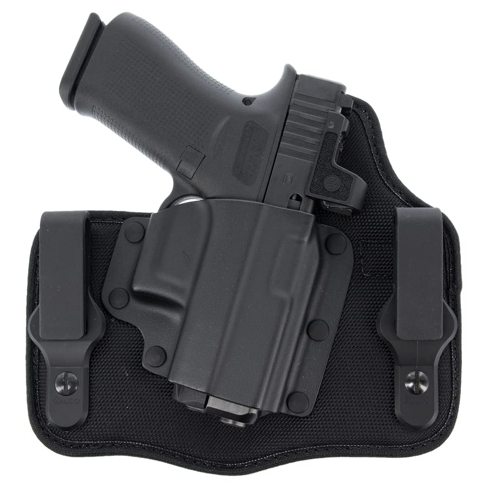 KTC800RB Kingtuk Cloud IWB Holster Compatible with Glock 43, Right Hand, Black Finish