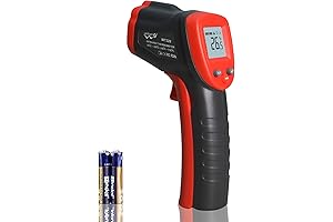 Wintact Infrared Thermometer Cooking -58℉-986℉ Infrared Thermometer with Backlit for Kitchen and Cooking
