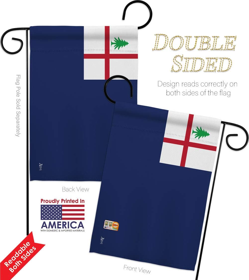 Bunker Hill Garden Flag Set Wall Holder Americana US Historic July Memorial Veteran Independence United State American Small Decorative Gift Yard House Banner Double-Sided Made In USA 13 X 18.5