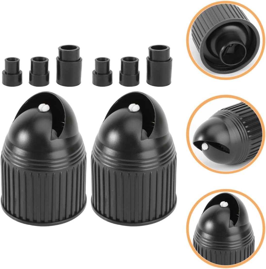 2 Sets Aquarium Wave Maker Pump Head for Fish Tank, Submersible Magnetic Water Circulation Pump with Quiet Operation and Powerful Filtration, Suitable for Freshwater and Saltwater