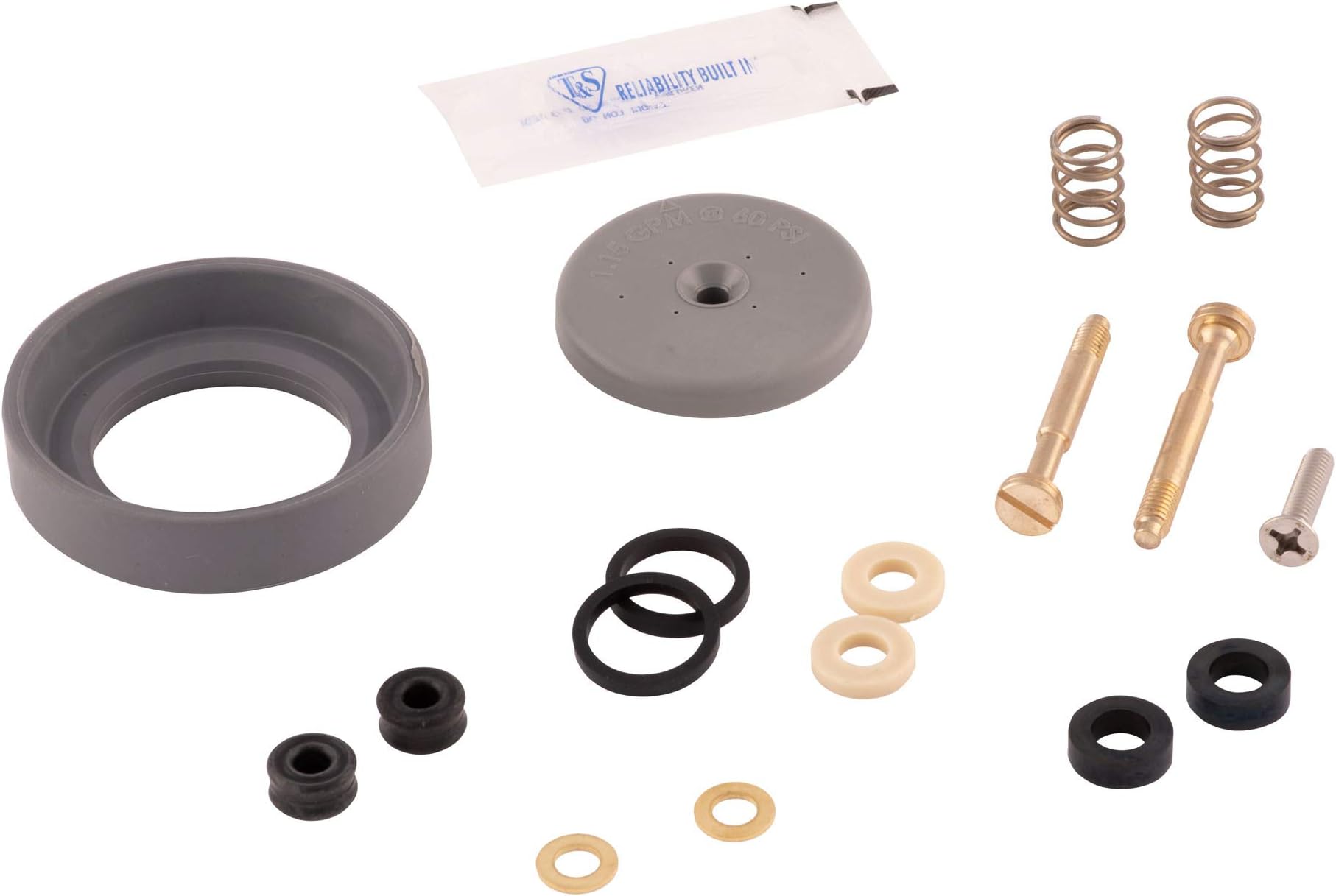 T&S Brass B-10K Repair Kit for Spray Valve, Black