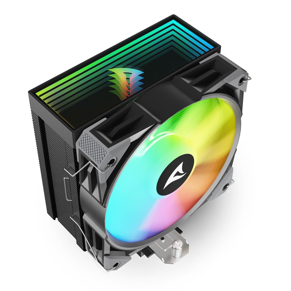 Sharkoon A50 Schwarz, RGB, CPU-Kühler