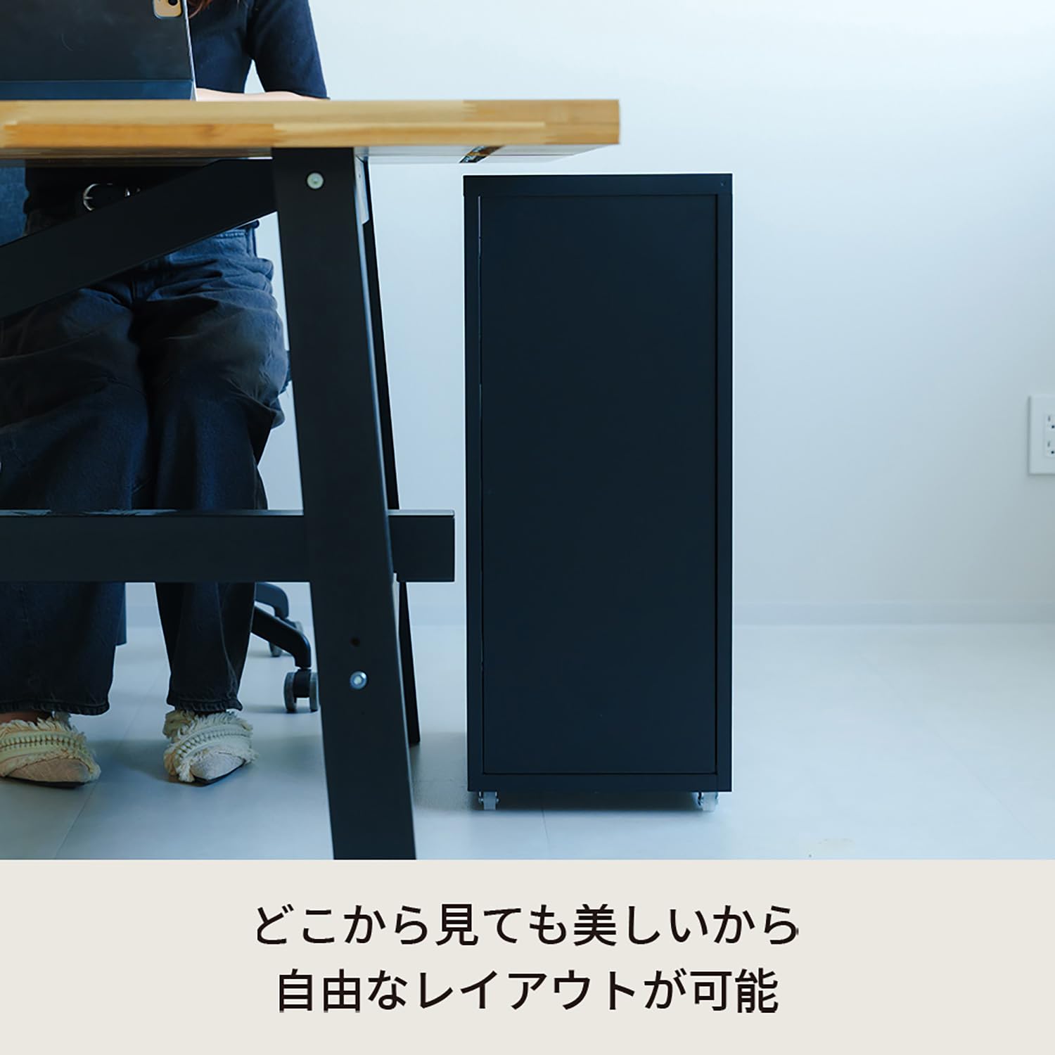 Amazon｜永井興産 くらしのストレージワゴン5段 引き出し キャスター付