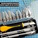 OfficeTree - Cutter Manualidades Set 16 Piezas - Escalpelo Cutter Precision por...