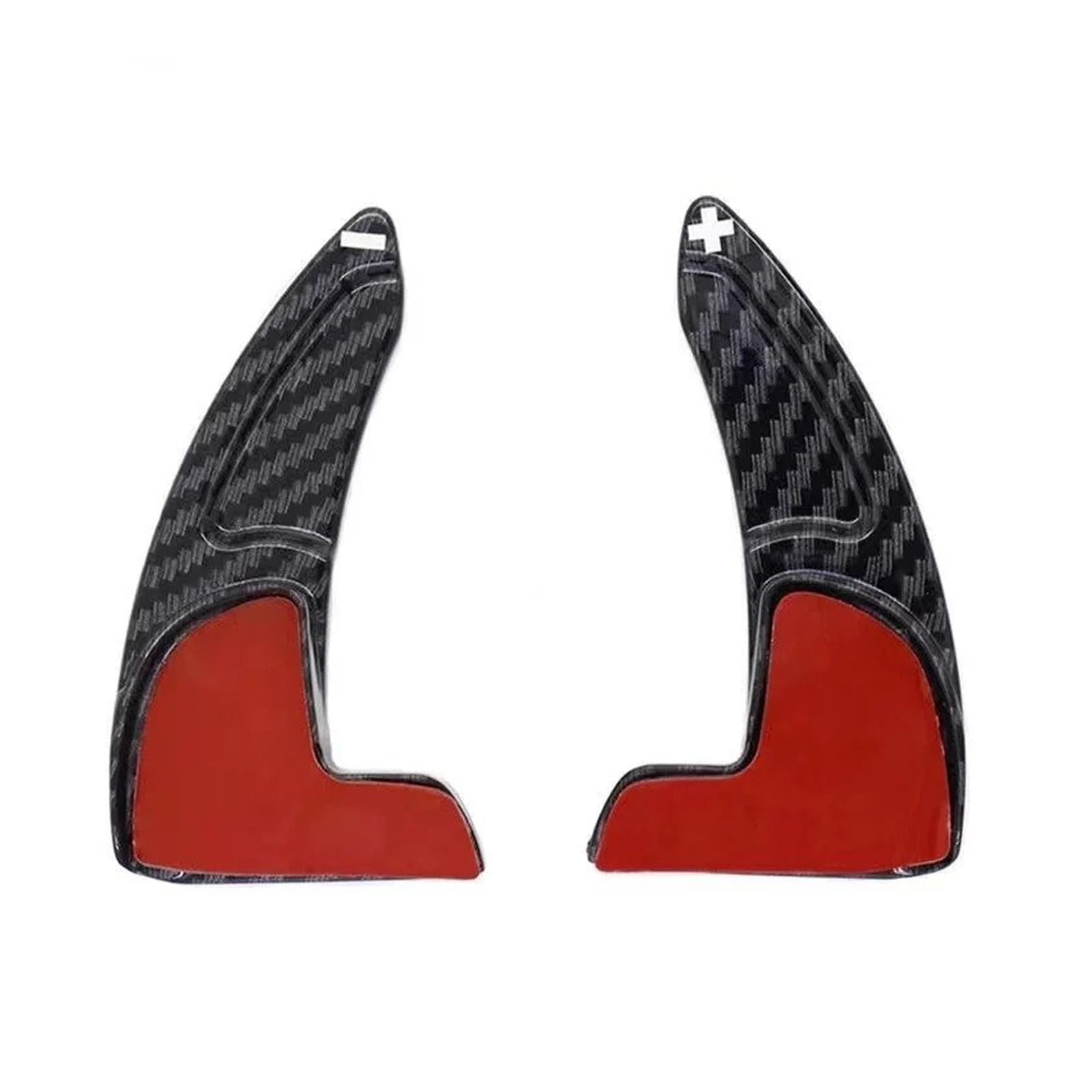 Zhangzhengyao Carbon Fiber Black Car Steering Wheel Shifter Paddle For Dodge For Challenger For Durango For R/T Carbon Fiber Steering Wheel Shift Paddles Shifter(Carbon Fiber Black)