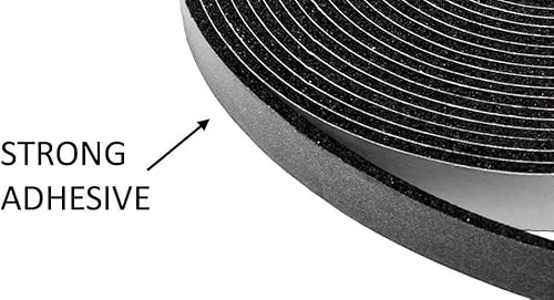 Miniatura 2 de Cinta aislante de espuma para aislamiento de tuberías, burlete contra la intemperie. Cinta aislante adhesiva para sellar el congelador Cinta