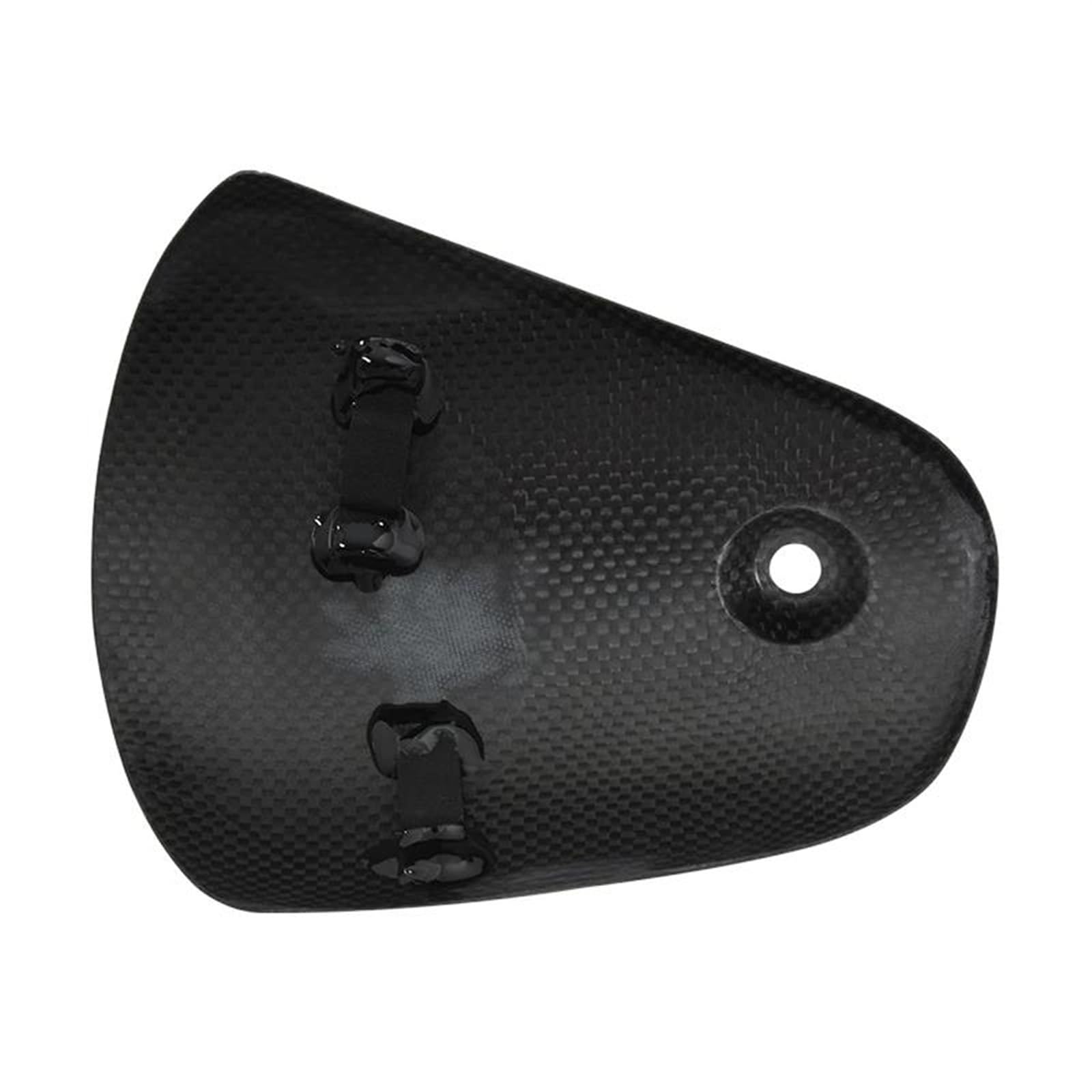 Protector De Tubo Escape Motocicleta Negro, Calor, Cubierta Antiescaldaduras Fibra Carbono para CB190SS CB 190 SS 2017-2022