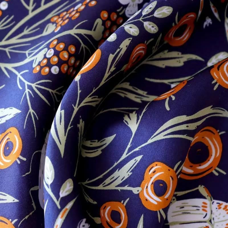 ANDANTINO 100% Real Mulberry Silk Scarf -21'' x 21''- Lightweight Neckerchief –Women Men Small Square Digital Printed Scarves - Image 4