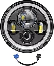 Faro LED Baceyong para motocicleta, faro delantero para motocicleta con luz baja blanca, compatible con Yamaha Road Star Limited Edition XV1600A 2003 XV1600AS 2000