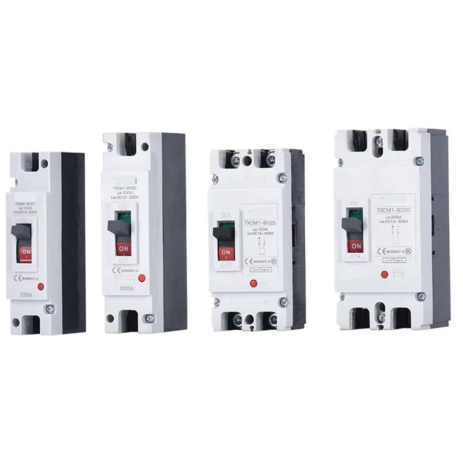 Disjoncteur MCCB 12V 24V CC 250A pour éviter les surcharges de vos parcs de batteries