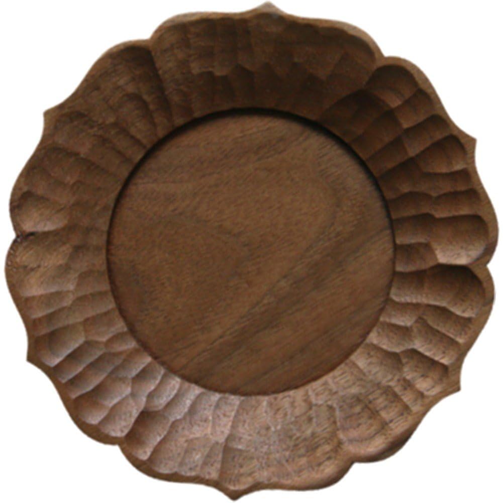 Blumenförmiger Teller, Holz-essteller, Kreativer Salatteller, Nachmittagstee-Gericht Zum Aufbewahren Von Desserts, Tapas, Vorspeisen, Snacks