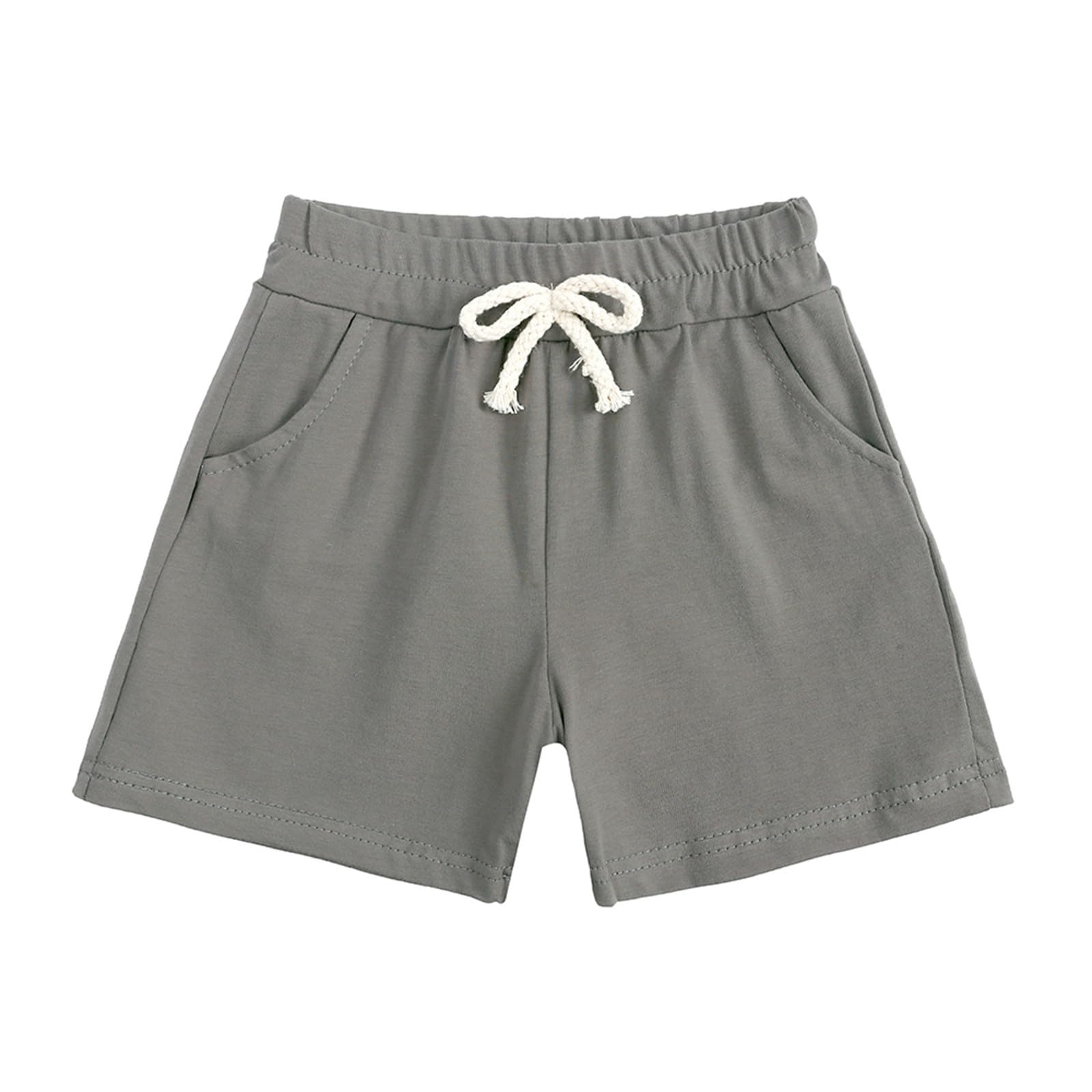 Generisch Conjunto de 2 piezas para niño y niña, conjunto de ropa de verano, camiseta de manga corta con pantalones cortos
