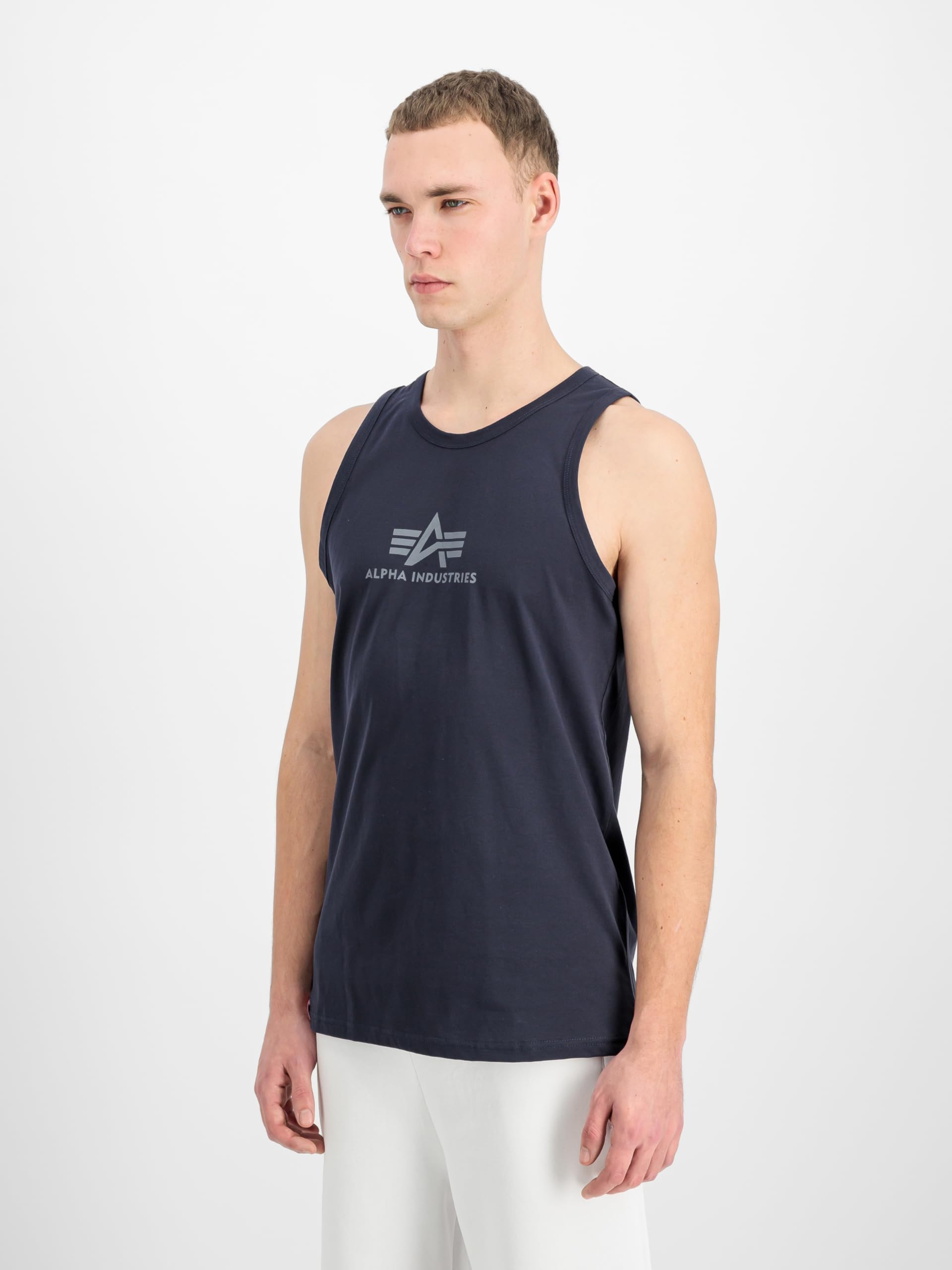 Alpha Industries Herren Alpha Industries Basic Top für Herren T-Shirt (1er Pack)